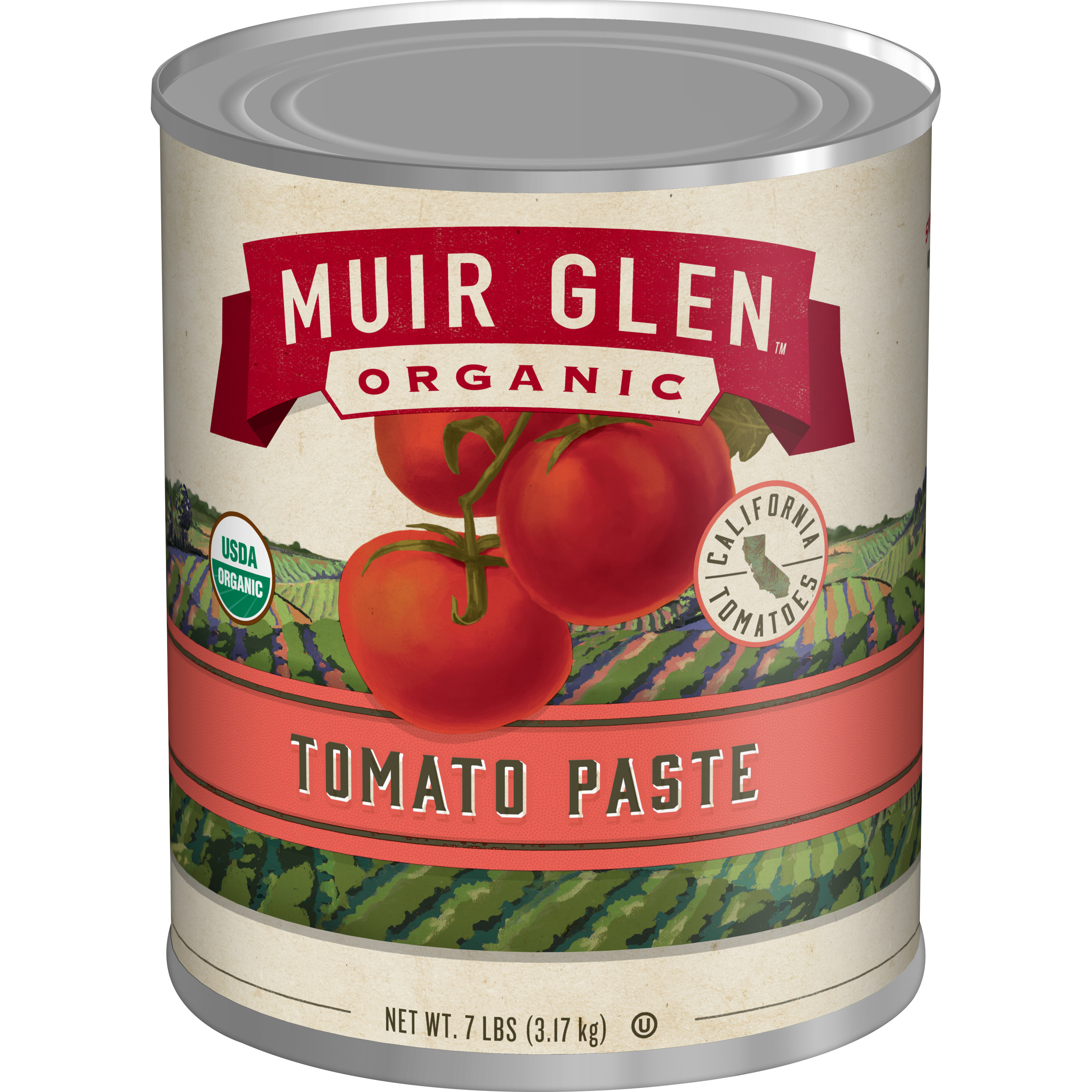 Can of Muir Glen tomato paste