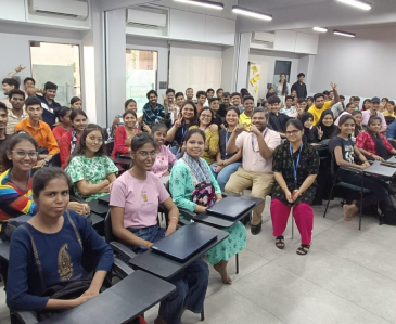 General Mills India - People of various backgrounds seated in a classroom for Udaan Workshop